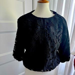 Anthropologie eri + Ali lace cutout top